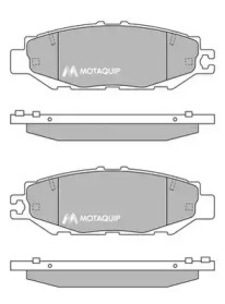 Комплект тормозных колодок MOTAQUIP LVXL444