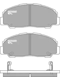 Комплект тормозных колодок MOTAQUIP LVXL445