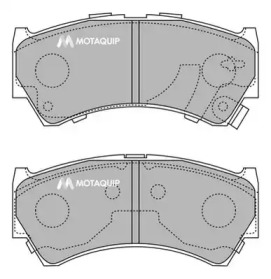 Комплект тормозных колодок MOTAQUIP LVXL1244