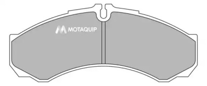 Комплект тормозных колодок MOTAQUIP LVXL1245