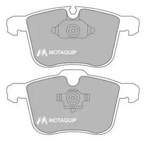 Комплект тормозных колодок MOTAQUIP LVXL1252