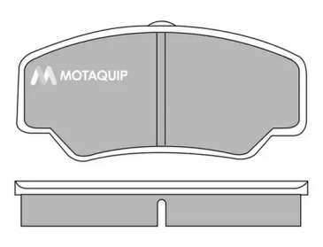 Комплект тормозных колодок MOTAQUIP LVXL505