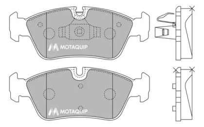 Комплект тормозных колодок MOTAQUIP LVXL1259