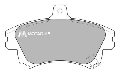 Комплект тормозных колодок MOTAQUIP LVXL529