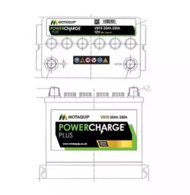 Стартерная аккумуляторная батарея MOTAQUIP VBY5