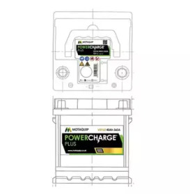 Стартерная аккумуляторная батарея MOTAQUIP VBY62