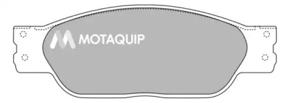 Комплект тормозных колодок MOTAQUIP LVXL1316