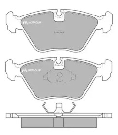 Комплект тормозных колодок MOTAQUIP LVXL539