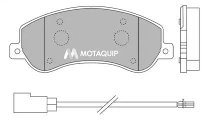 Комплект тормозных колодок MOTAQUIP LVXL1318