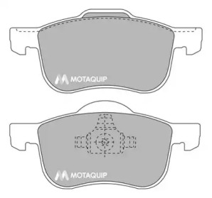 Комплект тормозных колодок MOTAQUIP LVXL1326