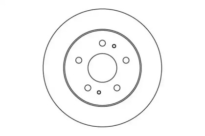 Тормозной диск MOTAQUIP LVBD1013Z