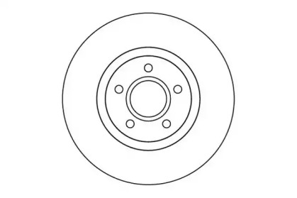Тормозной диск MOTAQUIP LVBD1017Z