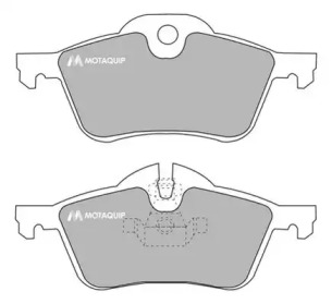 Комплект тормозных колодок MOTAQUIP LVXL1002