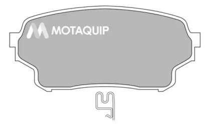 Комплект тормозных колодок MOTAQUIP LVXL1331