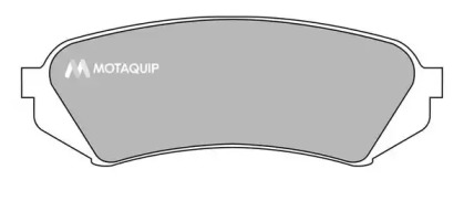 Комплект тормозных колодок MOTAQUIP LVXL571