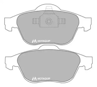 Комплект тормозных колодок MOTAQUIP LVXL1008