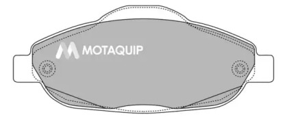 Комплект тормозных колодок MOTAQUIP LVXL1333