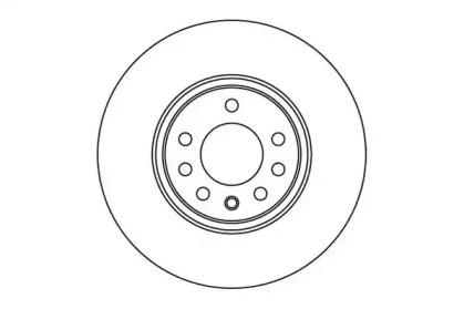 Тормозной диск MOTAQUIP LVBD1058Z