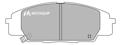 Комплект тормозных колодок MOTAQUIP LVXL1023