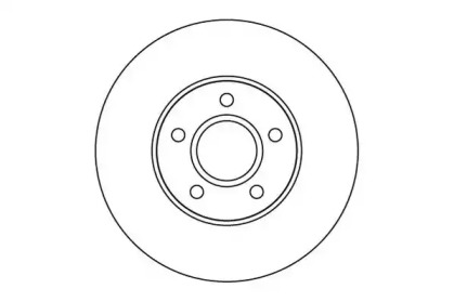 Тормозной диск MOTAQUIP LVBD1081Z