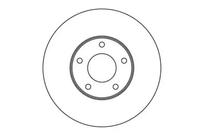 Тормозной диск MOTAQUIP LVBD1093Z