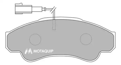 Комплект тормозных колодок MOTAQUIP LVXL1034