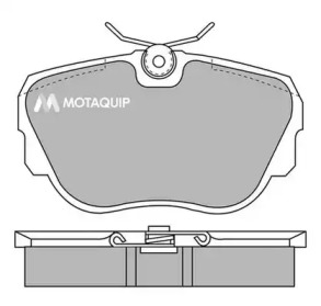 Комплект тормозных колодок MOTAQUIP LVXL614