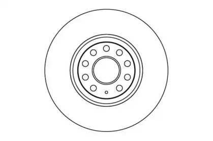 Тормозной диск MOTAQUIP LVBD1103