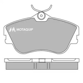 Комплект тормозных колодок MOTAQUIP LVXL135