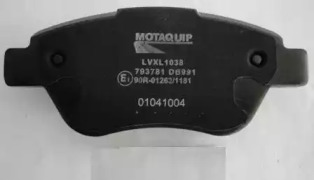 Комплект тормозных колодок MOTAQUIP LVXL1038