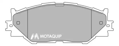 Комплект тормозных колодок MOTAQUIP LVXL1352