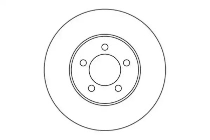 Тормозной диск MOTAQUIP LVBD1111Z