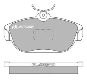 Комплект тормозных колодок MOTAQUIP LVXL618