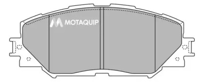 Комплект тормозных колодок MOTAQUIP LVXL1362