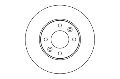 Тормозной диск MOTAQUIP LVBD1137Z