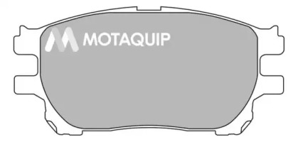 Комплект тормозных колодок MOTAQUIP LVXL1364