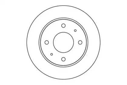 Тормозной диск MOTAQUIP LVBD1148Z