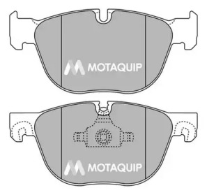 Комплект тормозных колодок MOTAQUIP LVXL1368