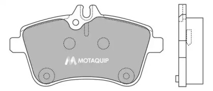 Комплект тормозных колодок MOTAQUIP LVXL1267