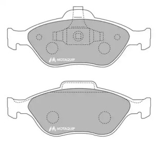 Комплект тормозных колодок MOTAQUIP LVXL1063