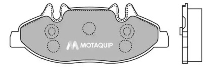 Комплект тормозных колодок MOTAQUIP LVXL1269