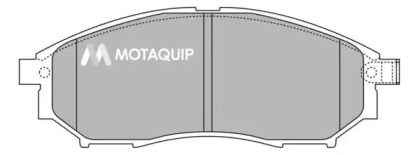 Комплект тормозных колодок MOTAQUIP LVXL1371