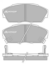 Комплект тормозных колодок MOTAQUIP LVXL642