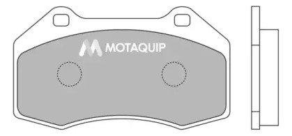 Комплект тормозных колодок MOTAQUIP LVXL1274