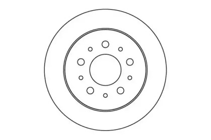 Тормозной диск MOTAQUIP LVBD1172
