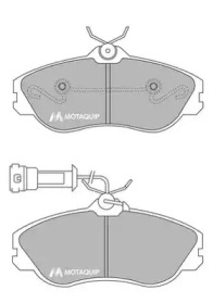 Комплект тормозных колодок MOTAQUIP LVXL108