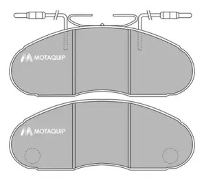 Комплект тормозных колодок MOTAQUIP LVXL109