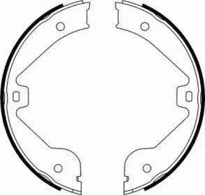 Комлект тормозных накладок MOTAQUIP LVBS794