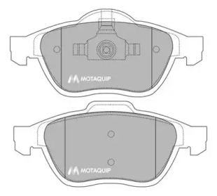 Комплект тормозных колодок MOTAQUIP LVXL1093