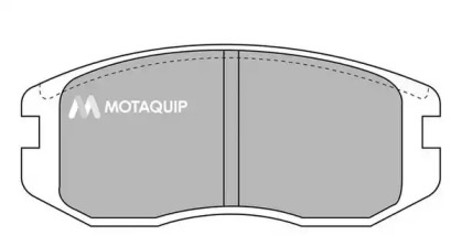 Комплект тормозных колодок MOTAQUIP LVXL660